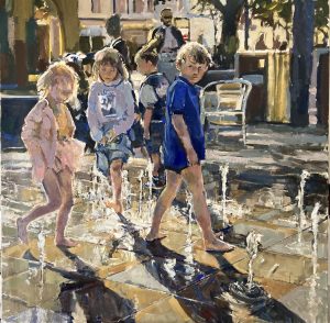 Hot Day Duke of York Square Chelsea
